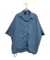 N.HOOLYWOOD（エヌ ハリウッド）の古着「HALF SLEEVE BIG SHIRT」｜ブルー