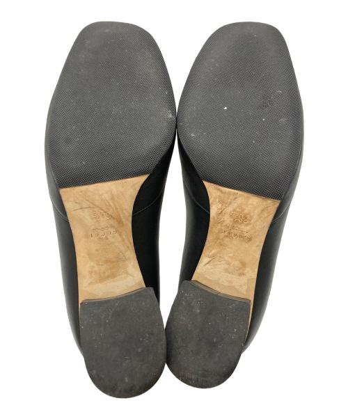 GUCCI（グッチ）GUCCI (グッチ) ホースビットチャンキーヒール　466701 O5C ブラック サイズ:SIZE38 1/2の古着・服飾アイテム