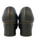 中古・古着 GUCCI (グッチ) ホースビットチャンキーヒール　466701 O5C ブラック サイズ:SIZE38 1/2：12000円