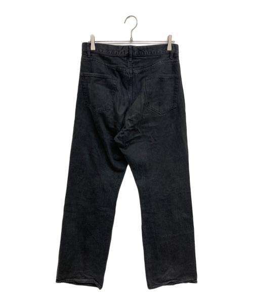 AURALEE（オーラリー）AURALEE (オーラリー) SELVEDGE LIGHT DENIM PANTS ブラック サイズ:SIZE3の古着・服飾アイテム
