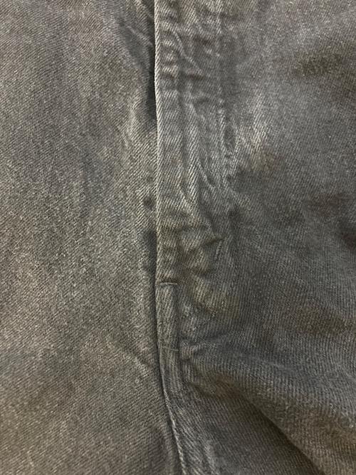 AURALEE（オーラリー）AURALEE (オーラリー) SELVEDGE LIGHT DENIM PANTS ブラック サイズ:SIZE3の古着・服飾アイテム