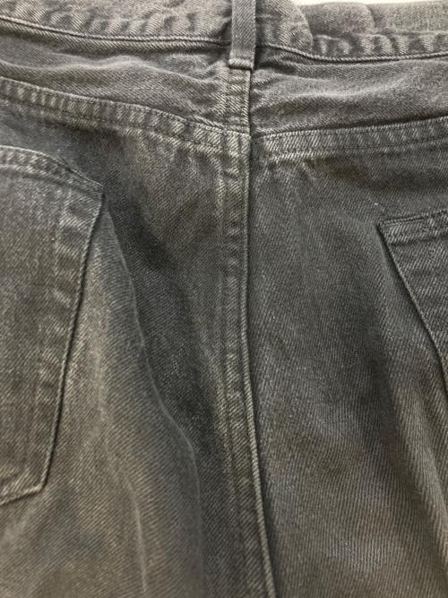 AURALEE（オーラリー）AURALEE (オーラリー) SELVEDGE LIGHT DENIM PANTS ブラック サイズ:SIZE3の古着・服飾アイテム