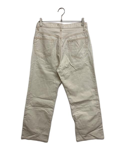 AURALEE（オーラリー）AURALEE (オーラリー) ORGANIC COTTON SLUB DUCK WIDE PANTS　A21AP01OD ベージュ サイズ:SIZE 32の古着・服飾アイテム