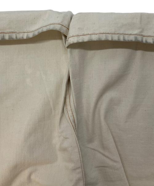 AURALEE（オーラリー）AURALEE (オーラリー) ORGANIC COTTON SLUB DUCK WIDE PANTS　A21AP01OD ベージュ サイズ:SIZE 32の古着・服飾アイテム