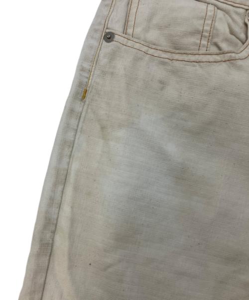 AURALEE（オーラリー）AURALEE (オーラリー) ORGANIC COTTON SLUB DUCK WIDE PANTS　A21AP01OD ベージュ サイズ:SIZE 32の古着・服飾アイテム