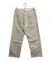 AURALEE (オーラリー) ORGANIC COTTON SLUB DUCK WIDE PANTS　A21AP01OD ベージュ サイズ:SIZE 32：7000円