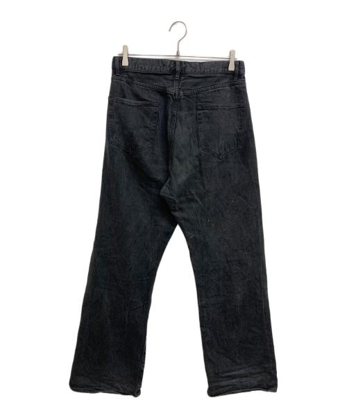 AURALEE（オーラリー）AURALEE (オーラリー) SELVEDGE FADED LIGHT DENIM PANTS ブラック サイズ:SIZE3の古着・服飾アイテム