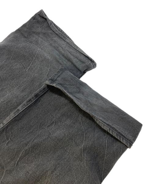 AURALEE（オーラリー）AURALEE (オーラリー) SELVEDGE FADED LIGHT DENIM PANTS ブラック サイズ:SIZE3の古着・服飾アイテム