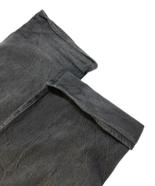 AURALEE（オーラリー）AURALEE (オーラリー) SELVEDGE FADED LIGHT DENIM PANTS ブラック サイズ:SIZE3の古着・服飾アイテム