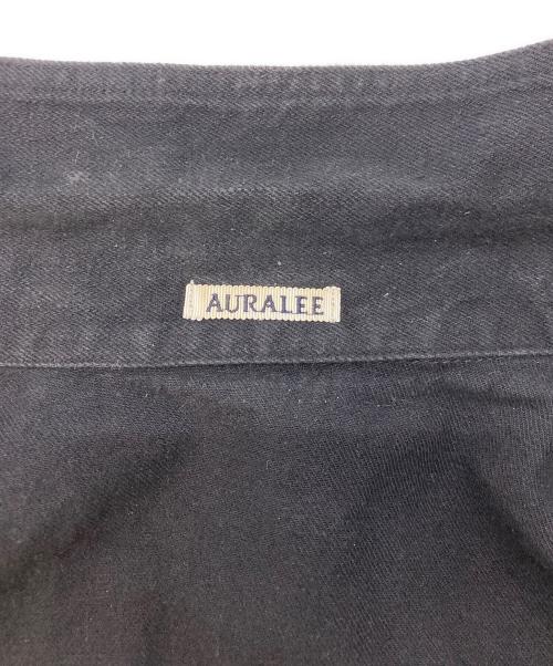 AURALEE（オーラリー）AURALEE (オーラリー) SELVEDGE LIGHT DENIM BLOUSON ブラック サイズ:SIZE3の古着・服飾アイテム