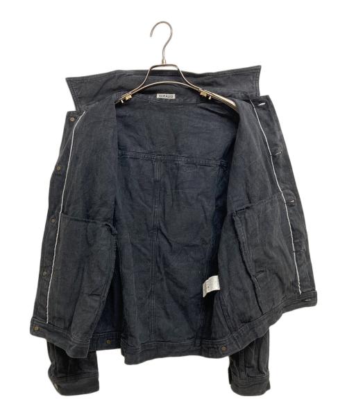 AURALEE（オーラリー）AURALEE (オーラリー) SELVEDGE FADED LIGHT DENIM BLOUSON ブラック サイズ:SIZE3の古着・服飾アイテム