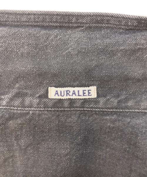 AURALEE（オーラリー）AURALEE (オーラリー) SELVEDGE FADED LIGHT DENIM BLOUSON ブラック サイズ:SIZE3の古着・服飾アイテム