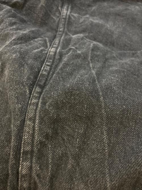 AURALEE（オーラリー）AURALEE (オーラリー) SELVEDGE FADED LIGHT DENIM BLOUSON ブラック サイズ:SIZE3の古着・服飾アイテム