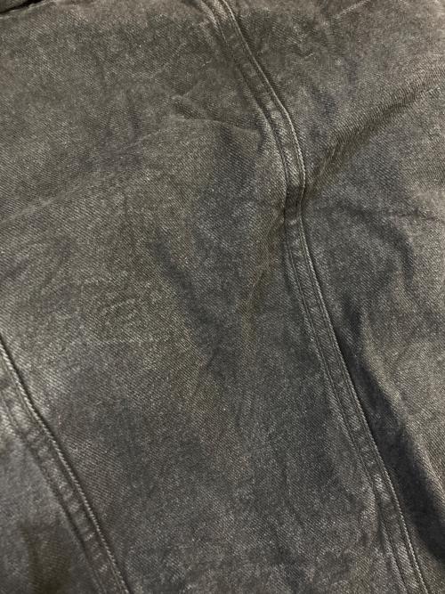 AURALEE（オーラリー）AURALEE (オーラリー) SELVEDGE FADED LIGHT DENIM BLOUSON ブラック サイズ:SIZE3の古着・服飾アイテム