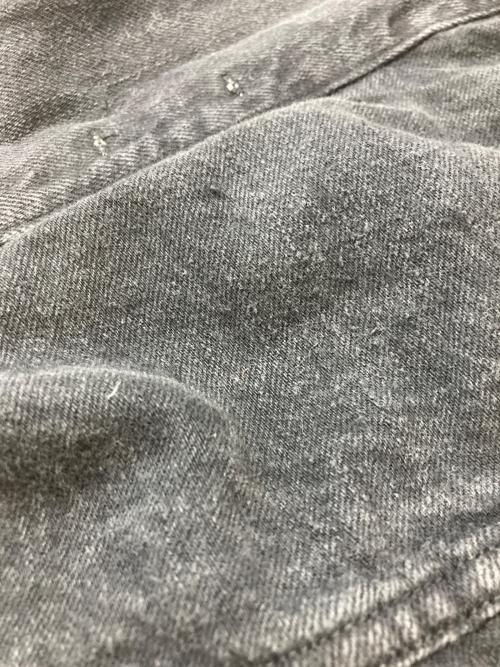 AURALEE（オーラリー）AURALEE (オーラリー) SELVEDGE FADED LIGHT DENIM BLOUSON ブラック サイズ:SIZE3の古着・服飾アイテム
