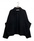 Acne studiosアクネ ストゥディオズ）の古着「Wool Zipper Jacket」｜ブラック