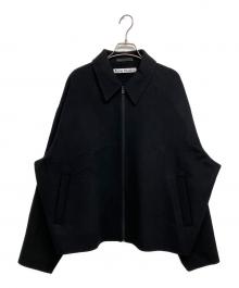 Acne studios（アクネ ストゥディオズ）の古着「Wool Zipper Jacket FN-MN-OUTW000787」｜ブラック