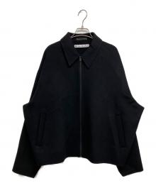 Acne studios（アクネ ストゥディオズ）の古着「Wool Zipper Jacket」｜ブラック
