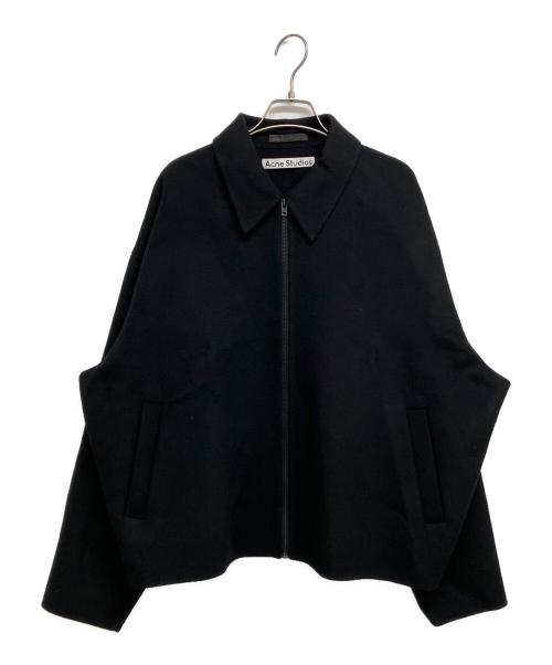 Acne studios（アクネ ストゥディオズ）Acne studios (アクネ ストゥディオズ) Wool Zipper Jacket FN-MN-OUTW000787 ブラック サイズ:SIZE44の古着・服飾アイテム