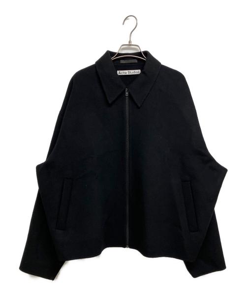 Acne studios（アクネ ストゥディオズ）Acne studios (アクネ ストゥディオズ) Wool Zipper Jacket ブラック サイズ:SIZE44の古着・服飾アイテム