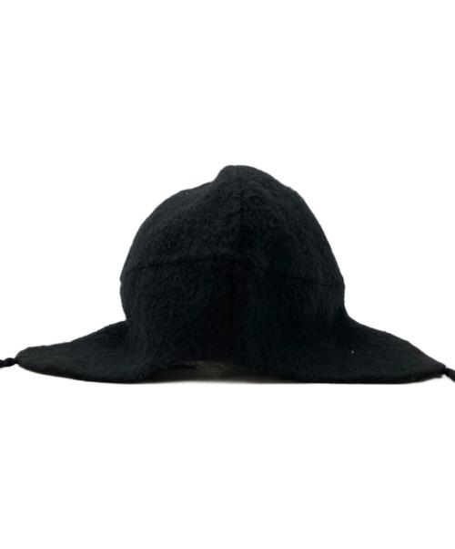 AURALEE（オーラリー）AURALEE (オーラリー) BRUSHED BABY CAMEL MELTON HAND SEWN CAP ブラック サイズ:SIZE Fの古着・服飾アイテム