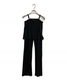 DICH HENDERSON（ディッチ ヘンダーソン）の古着「STRING SKIRT LEGGINGS　	DH23-2-PT　」｜ブラック