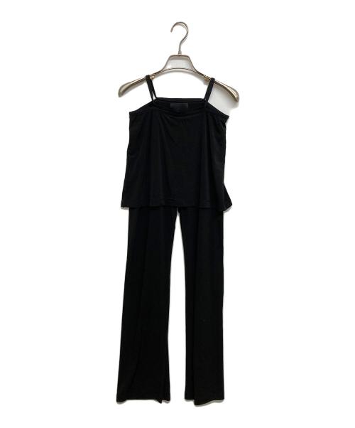 DICH HENDERSON（ディッチ ヘンダーソン）DICH HENDERSON (ディッチ ヘンダーソン) STRING SKIRT LEGGINGS　	DH23-2-PT　 ブラック サイズ:SIZE Freeの古着・服飾アイテム