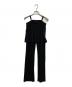 DICH HENDERSON（ディッチ ヘンダーソン）の古着「STRING SKIRT LEGGINGS　	DH23-2-PT　」｜ブラック