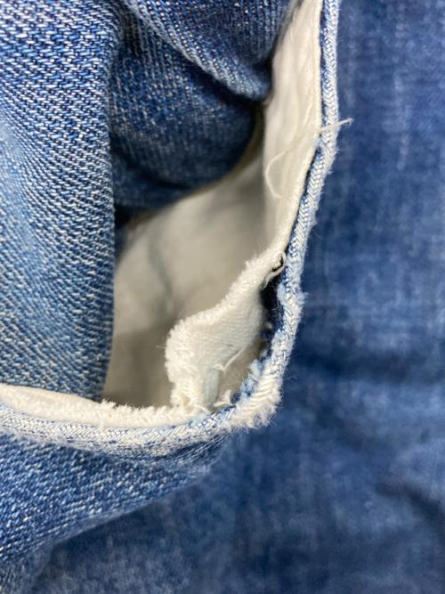 EVISU（エヴィス）EVISU (エヴィス) デニムカーゴパンツ インディゴ サイズ:SIZE W28の古着・服飾アイテム