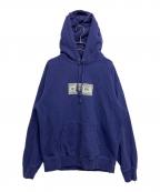 SUPREMEシュプリーム）の古着「Franklin Hooded Sweatshirt」｜ネイビー