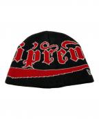 SUPREME×New Eraシュプリーム×ニューエラ）の古着「Accent Beanie」｜ブラック×レッド