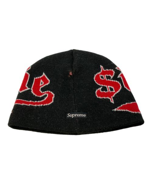 SUPREME（シュプリーム）SUPREME (シュプリーム) New Era (ニューエラ) Accent Beanie ブラック×レッド サイズ:実寸サイズをご参照ください。の古着・服飾アイテム