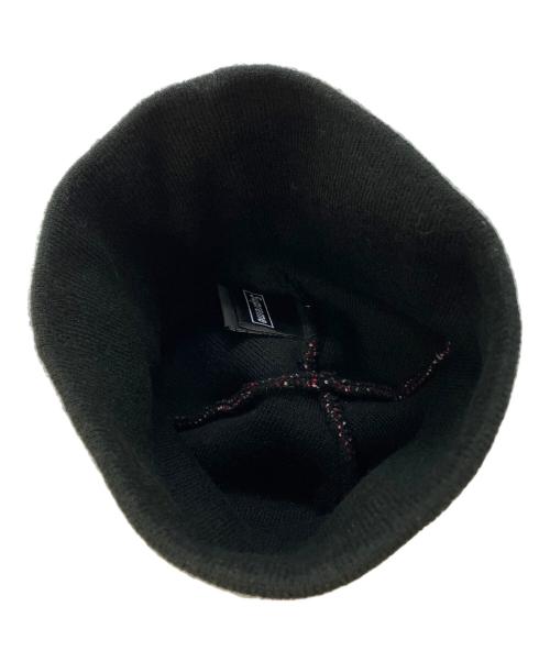 SUPREME（シュプリーム）SUPREME (シュプリーム) New Era (ニューエラ) Accent Beanie ブラック×レッド サイズ:実寸サイズをご参照ください。の古着・服飾アイテム