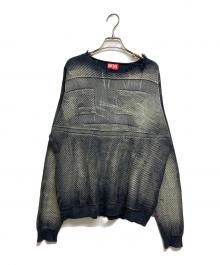 DIESEL（ディーゼル）の古着「KLEVER SWEATER」｜ネイビー