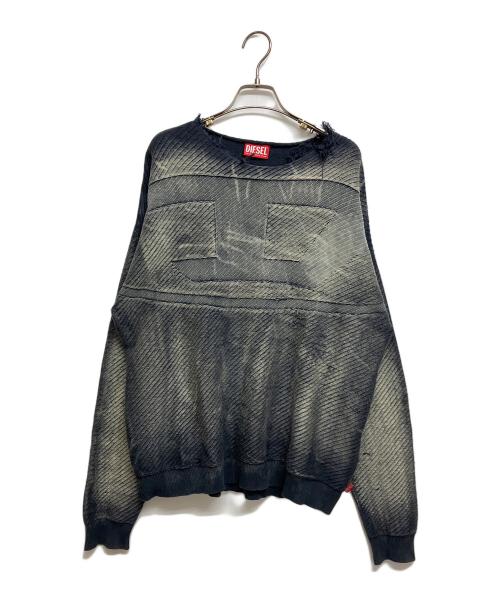 DIESEL（ディーゼル）DIESEL (ディーゼル) KLEVER SWEATER ネイビー サイズ:SIZE Sの古着・服飾アイテム