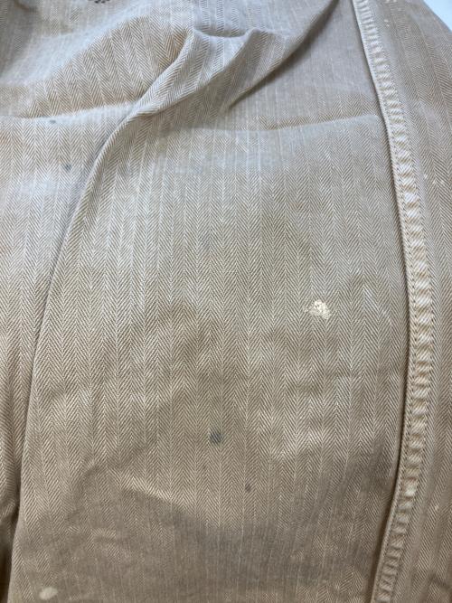 KAPITAL（キャピタル）KAPITAL (キャピタル) ハンターへリンボンプリズンパッチパンツ ブラウン サイズ:SIZE XLの古着・服飾アイテム