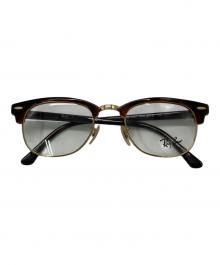 RAY-BAN（レイバン）の古着「CLUBMASTER OPTICS/伊達眼鏡　RB5154」｜ブラウン