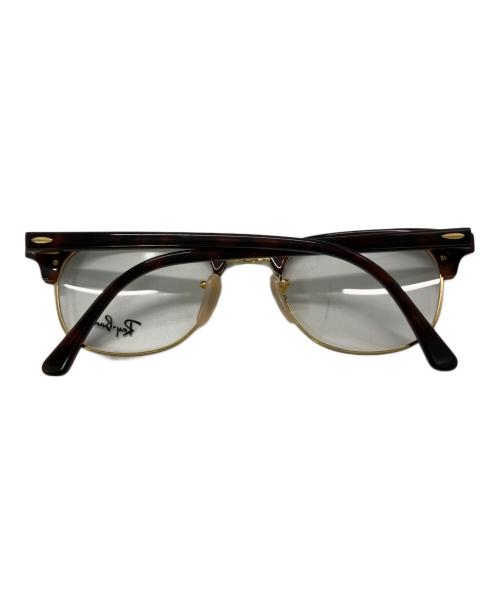 RAY-BAN（レイバン）RAY-BAN (レイバン) CLUBMASTER OPTICS/伊達眼鏡　RB5154 ブラウン サイズ:49-21-140の古着・服飾アイテム