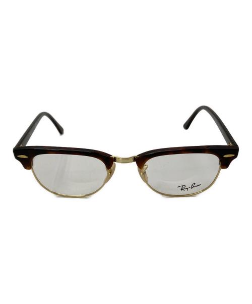 RAY-BAN（レイバン）RAY-BAN (レイバン) CLUBMASTER OPTICS/伊達眼鏡　RB5154 ブラウン サイズ:49-21-140の古着・服飾アイテム
