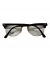 RAY-BAN (レイバン) CLUBMASTER OPTICS/伊達眼鏡　RB5154 ブラウン サイズ:49-21-140：6000円