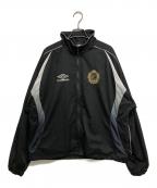 UMBRO×flagstuffアンブロ×フラグスタフ）の古着「グラデーショントラックジャケット　FS1710」｜ブラック