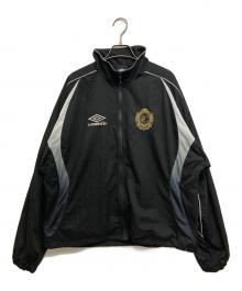 UMBRO×flagstuff（アンブロ×フラグスタフ）の古着「グラデーショントラックジャケット　FS1710」｜ブラック