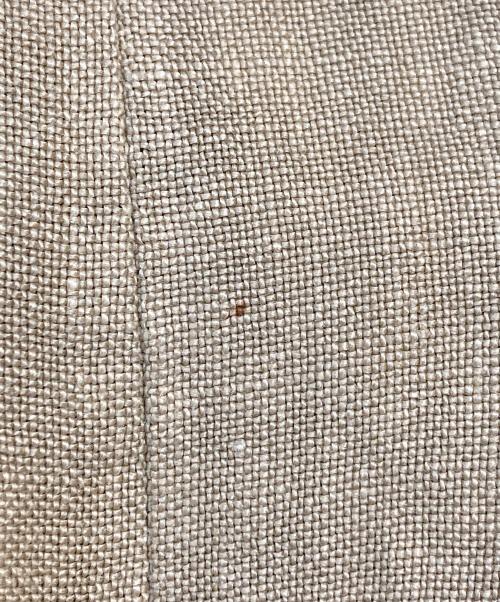 NIGEL CABOURN（ナイジェルケーボン）NIGEL CABOURN (ナイジェルケーボン) リネンボタンフライシンチバックパンツ 8071150015 ベージュ サイズ:SIZE36の古着・服飾アイテム