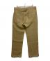 NIGEL CABOURN (ナイジェルケーボン) リネンボタンフライシンチバックパンツ 8071150015 ベージュ サイズ:SIZE36：12000円