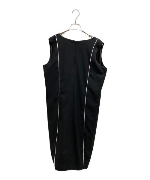 gomme（ゴム）gomme (ゴム) コードツイルワンピース ブラック サイズ:SIZE Mの古着・服飾アイテム