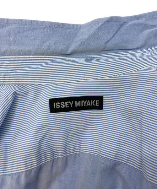 ISSEY MIYAKE（イッセイミヤケ）ISSEY MIYAKE (イッセイミヤケ) シャツ　ME11FJ101 ブルー サイズ:SIZE不明の古着・服飾アイテム