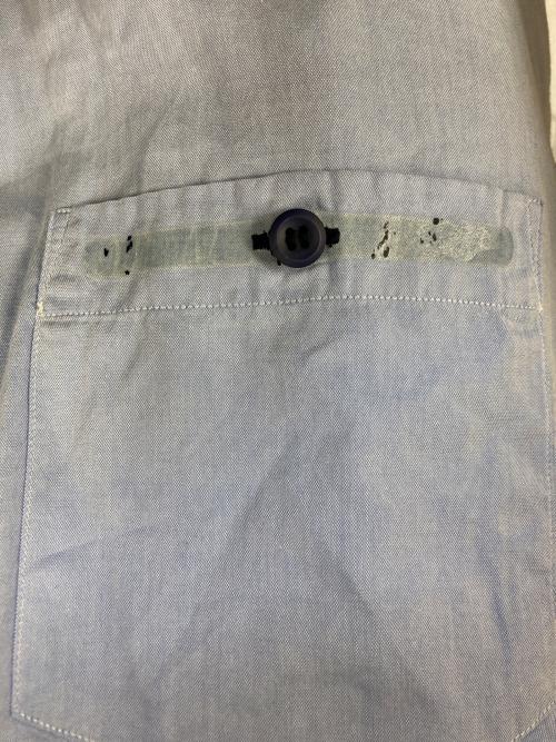 ISSEY MIYAKE（イッセイミヤケ）ISSEY MIYAKE (イッセイミヤケ) シャツ　ME11FJ101 ブルー サイズ:SIZE不明の古着・服飾アイテム