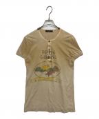 DOLCE & GABBANAドルチェ＆ガッバーナ）の古着「半袖Tシャツ G8297T」｜ベージュ