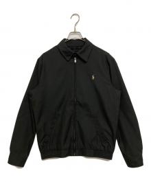 POLO RALPH LAUREN（ポロ・ラルフローレン）の古着「スイングトップ 0200040793」｜ブラック