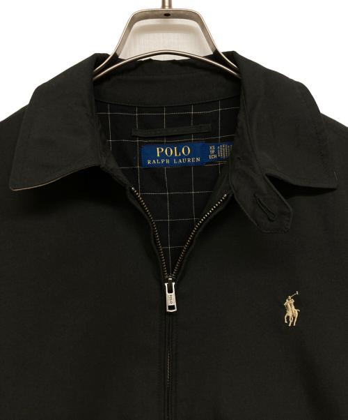 POLO RALPH LAUREN（ポロ・ラルフローレン）POLO RALPH LAUREN (ポロ・ラルフローレン) スイングトップ 0200040793 ブラック サイズ:SIZE XSの古着・服飾アイテム